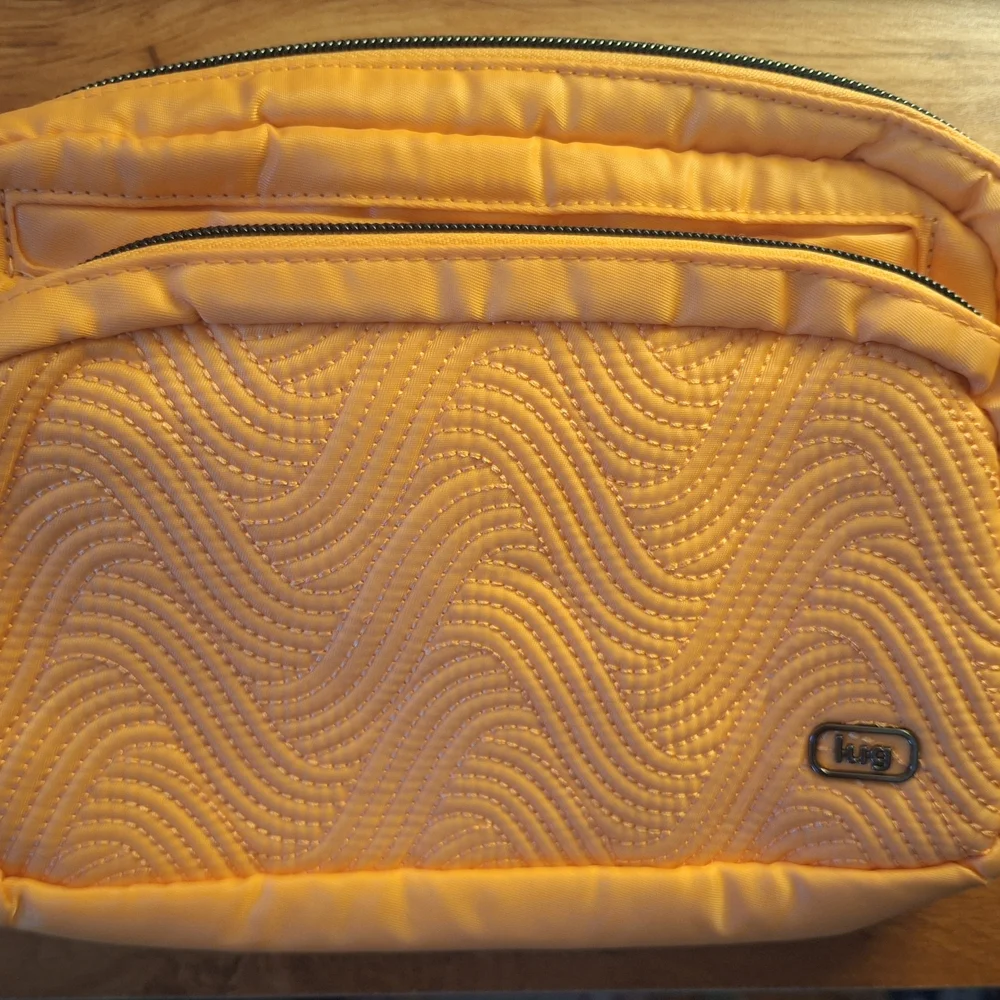Lug Double Back Belt Bag - Peach Sorbet - Picture 2 of 7